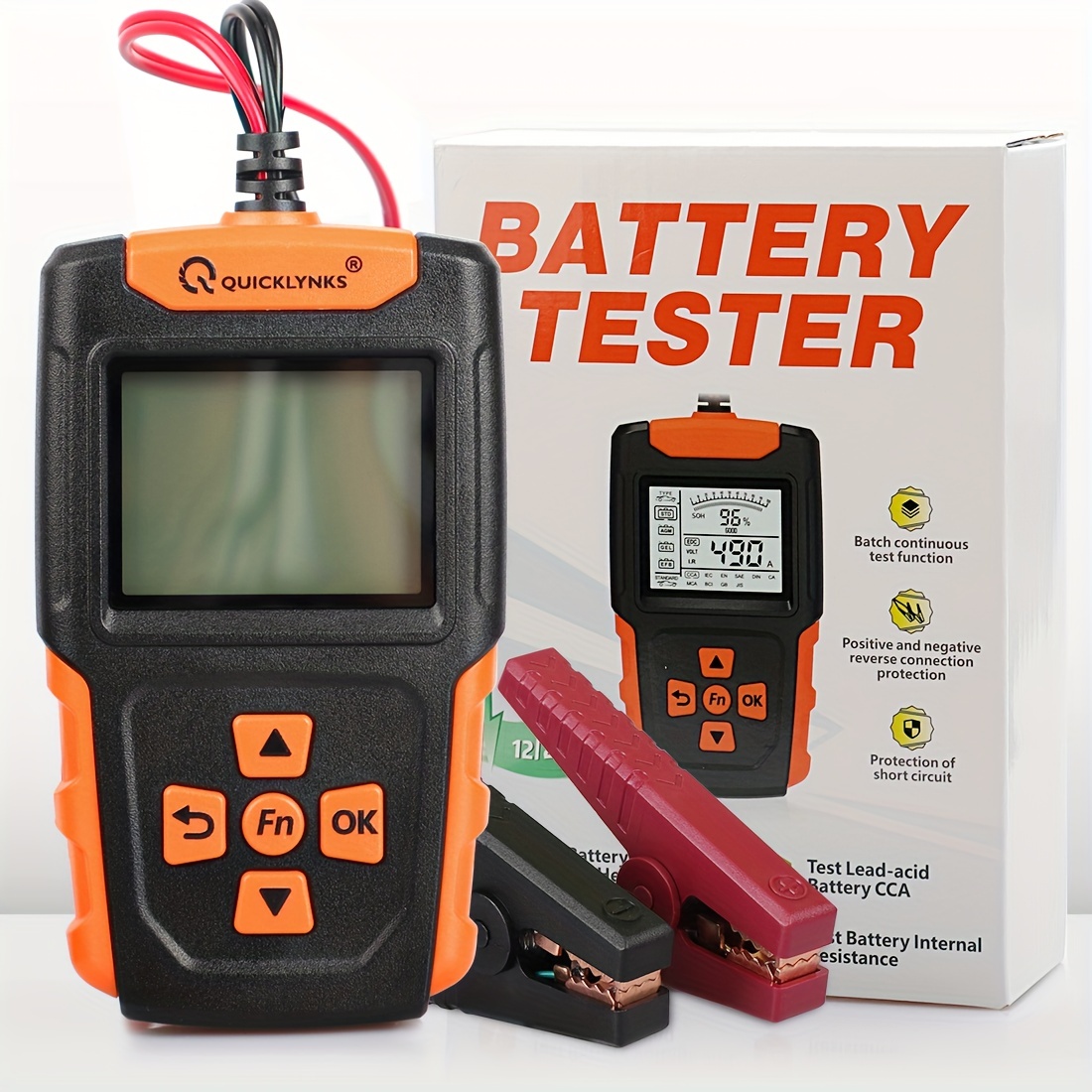 Battery Tester Digitales Automobil Diagnoseger T Gesundheitsanalysator