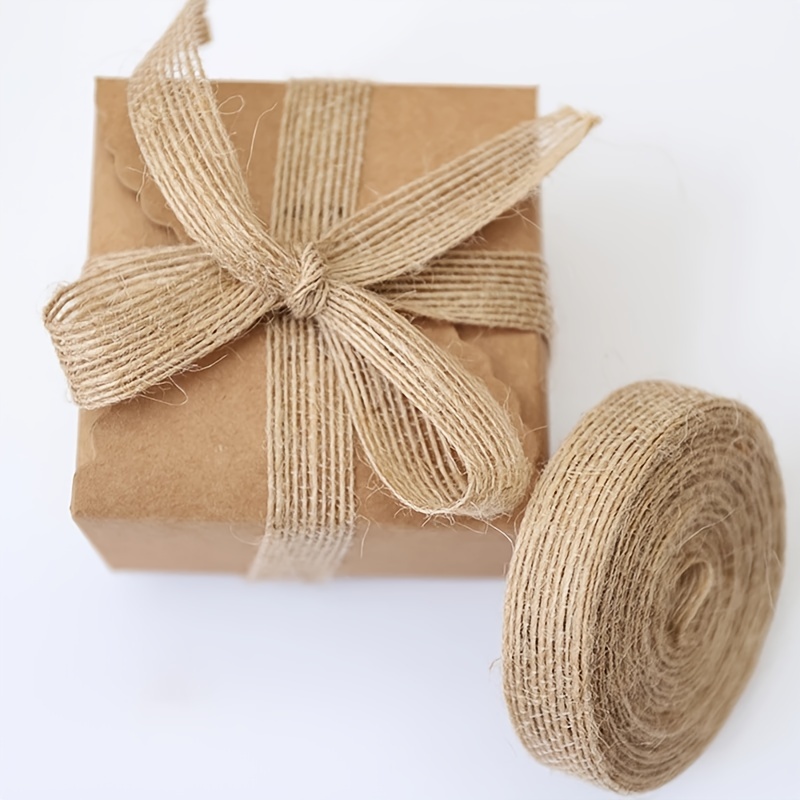 Natural Burlap Rustic Wreath Bow - 2 sizes - Package Perfect Bows