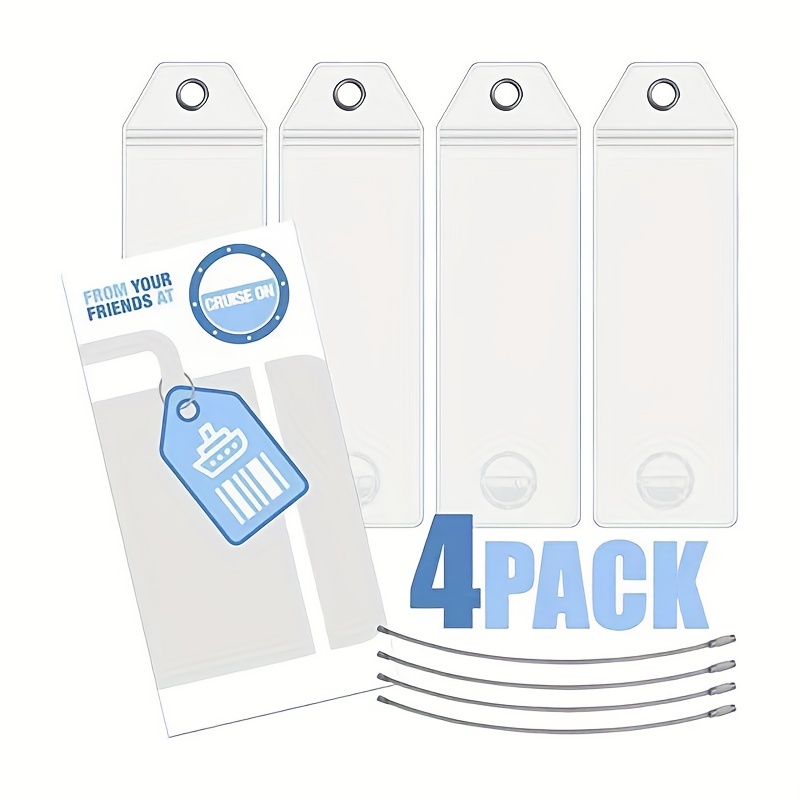 3 clips for Luggage Tag