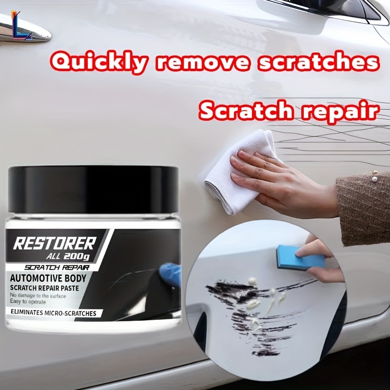1-3pcs Removedor de arañazos de coche para arañazos profundos Restaurador  de pintura Cera de reparación de automóviles, agente de reparación de  mantenimiento de gel de carrocería automático