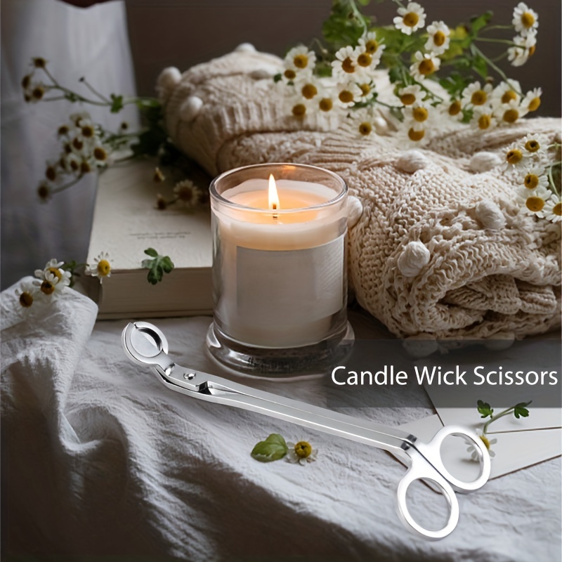 2 in 1candle Accessory Set Candle Wick Trimmer Candle - Temu