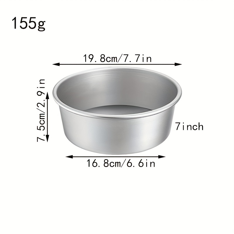 4/5/6/7/8 Inch Cake Mold Heighten Chiffon Baking Pan Mold with