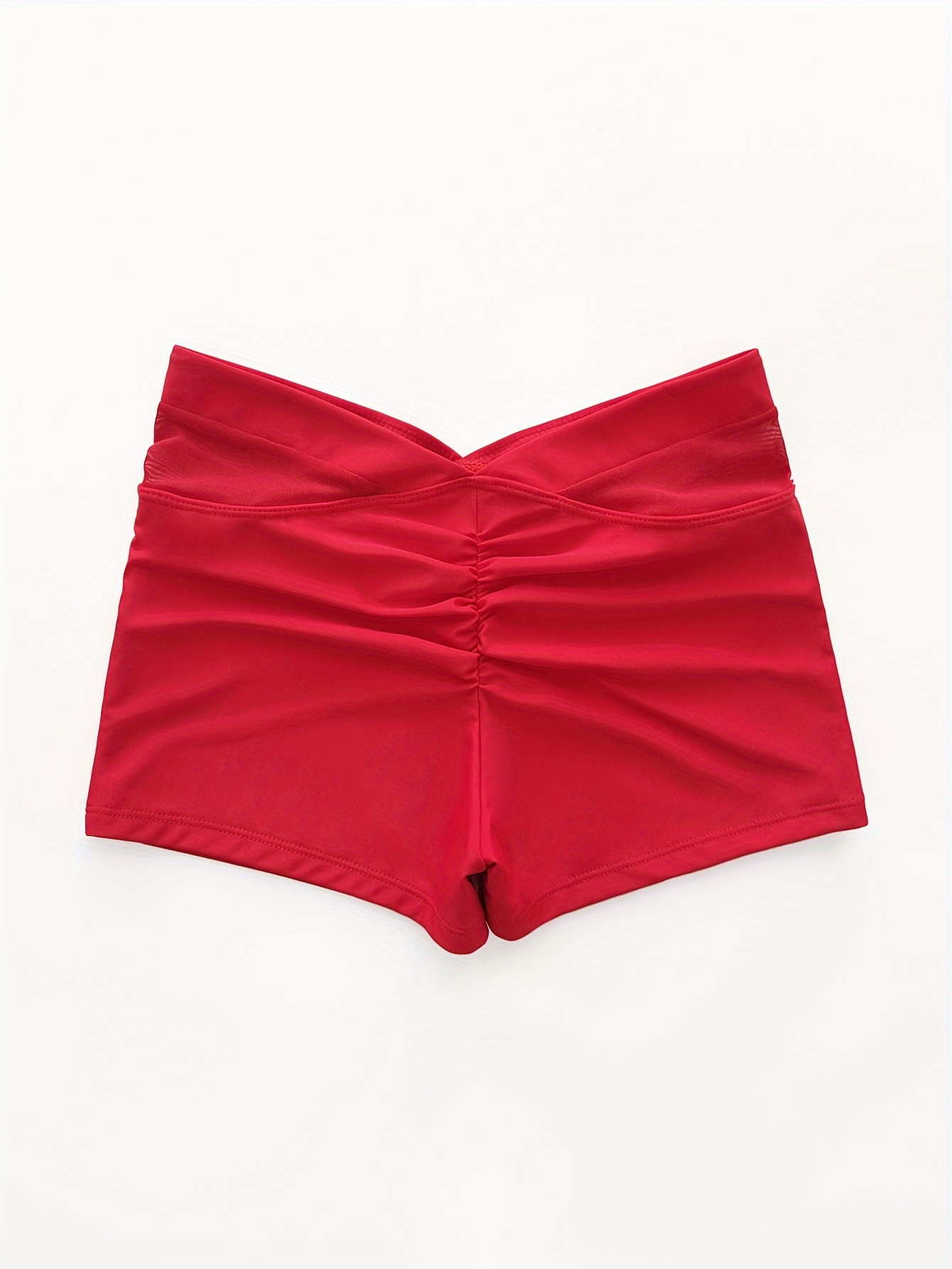 Ruched on sale swim shorts