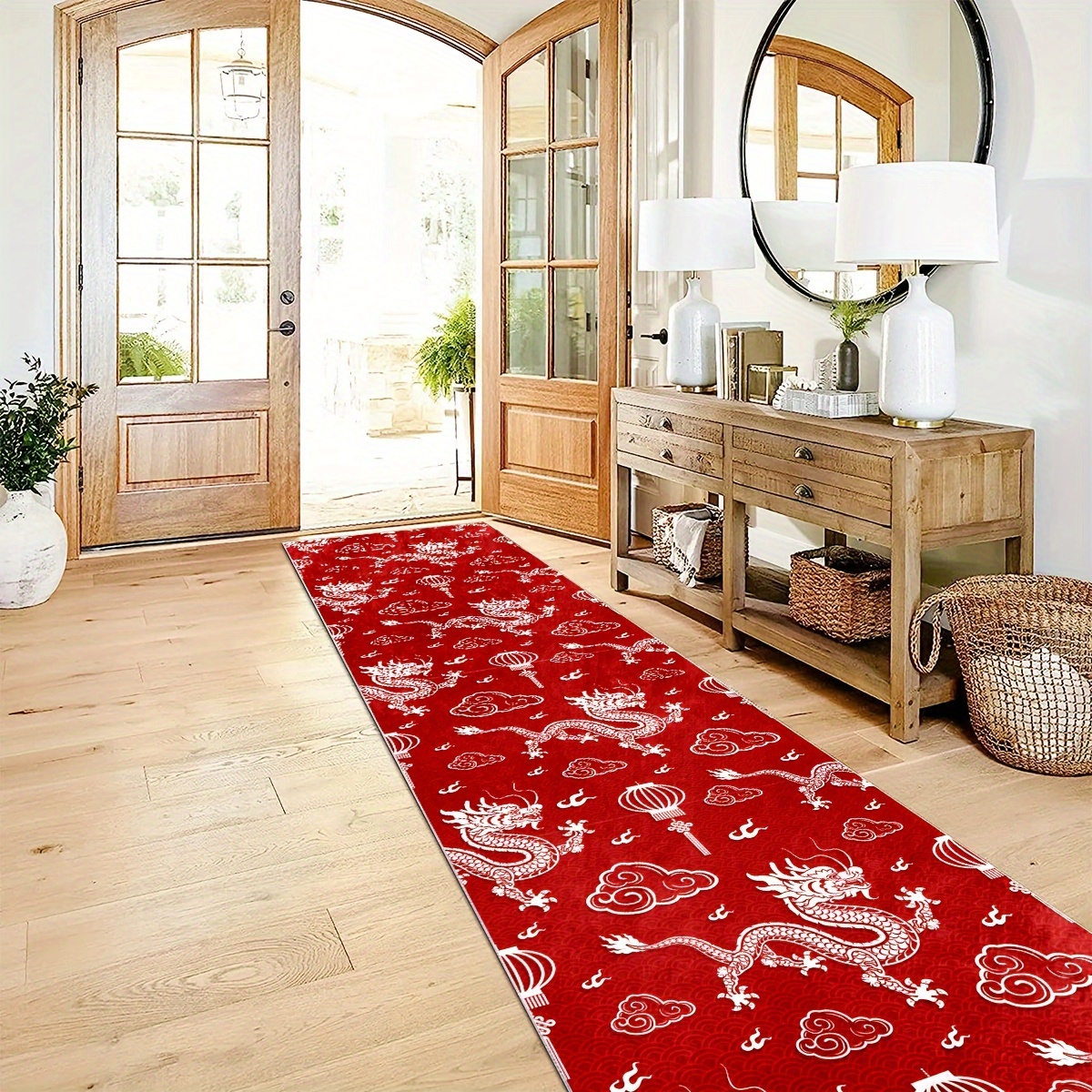 Thin Entryway Rug 