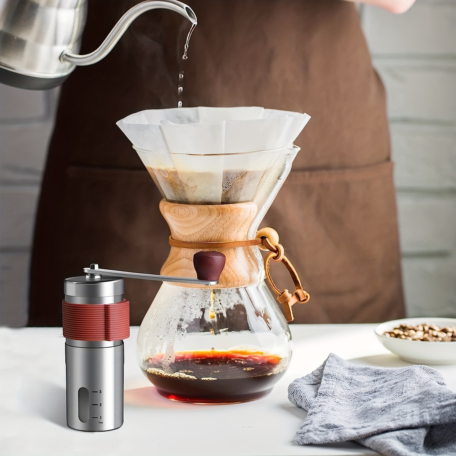 Manual Coffee Grinder • Brew Gear • Impresso Coffee