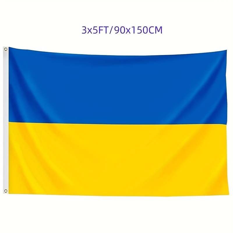 Bandiera Romania 90x150cm 3X5Ft Poliestere Double Side Stampato Blu Giallo  Rosso Ro Rou Bandiera Nazionale Rumena