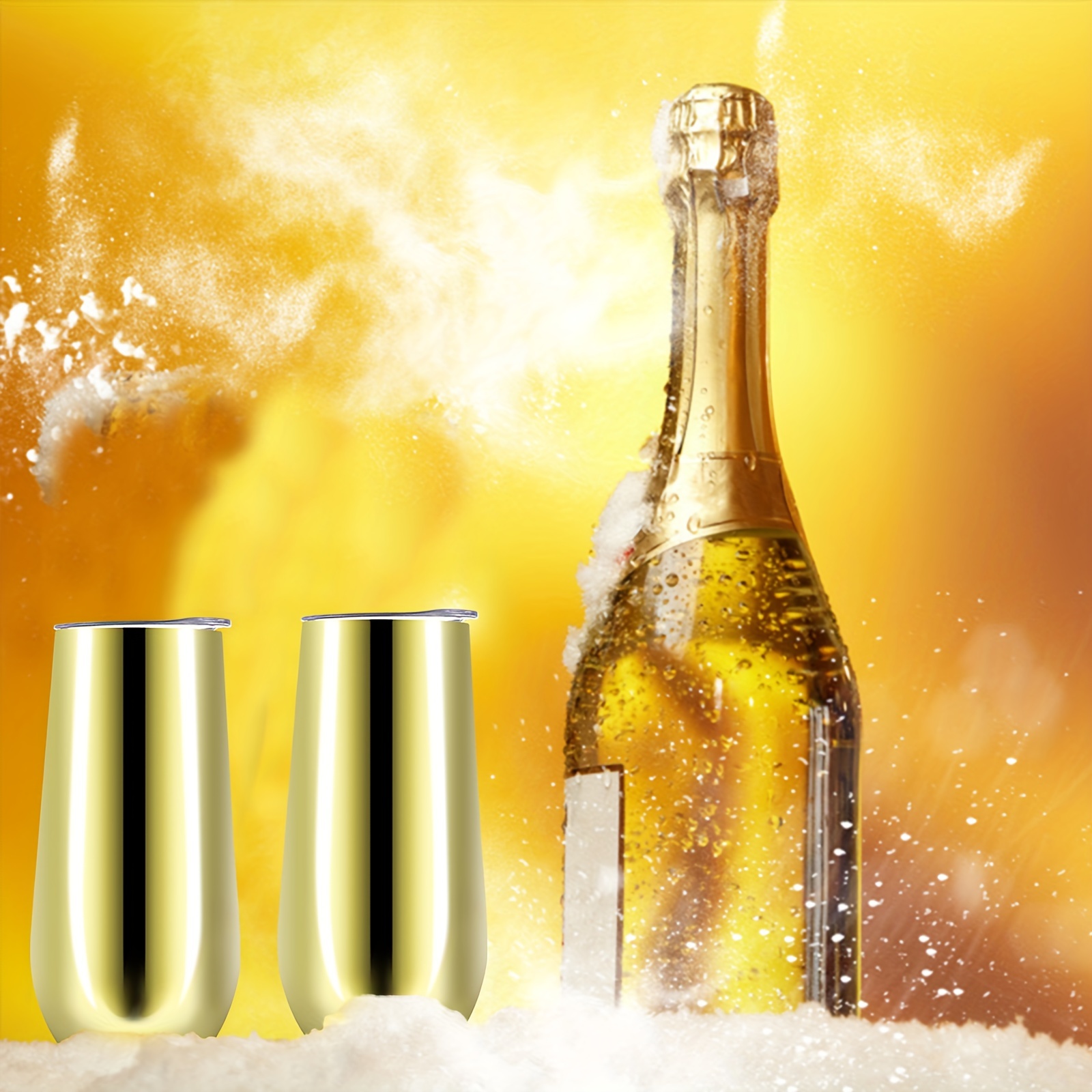 Leakproof Insulated Wine Tumblers and Flutes