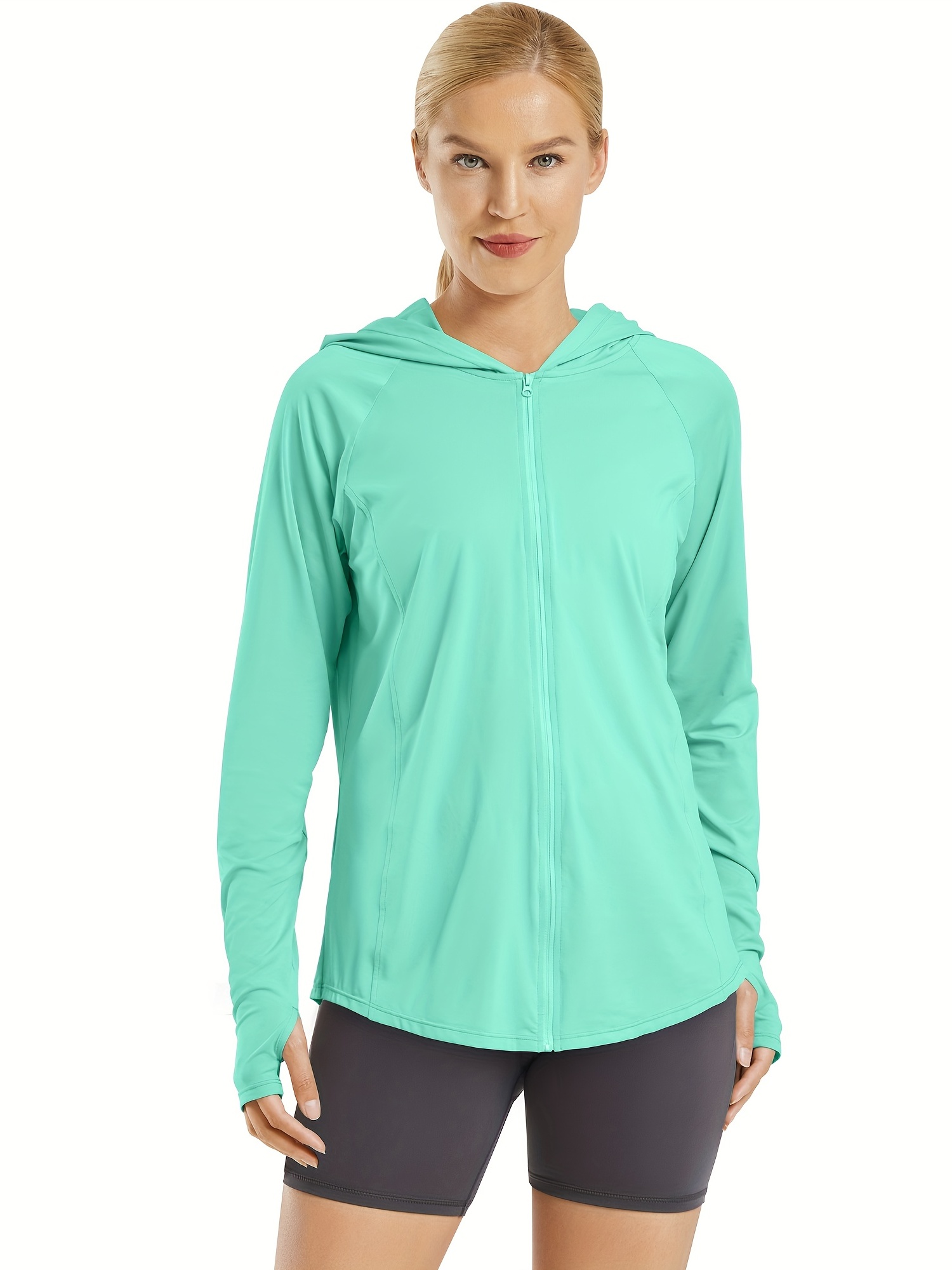 Stay Protected In Style Womens Lightweight Long Sleeve Sun