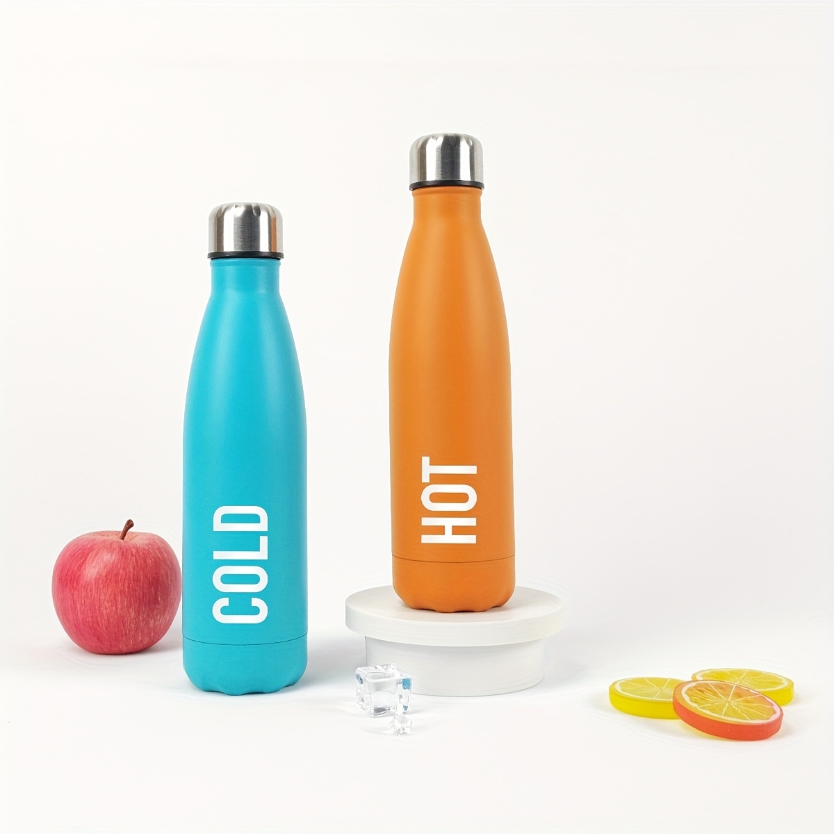 Vacuum Flask, Stainless Steel Insulated Water Bottles, Travel Thermal Cups,  Coka Shaped Sports Water Bottles, For Hot And Cold Beverages, Summer Winter  Drinkware, Gifts - Temu