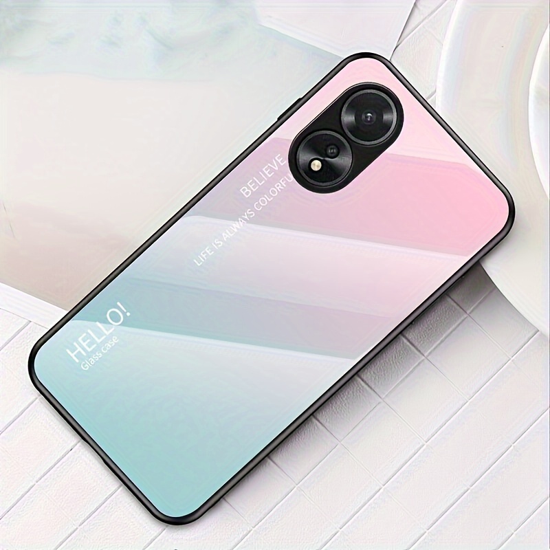Oppo A38 Shockproof Clear Case Slim Soft Tpu Cover - Temu
