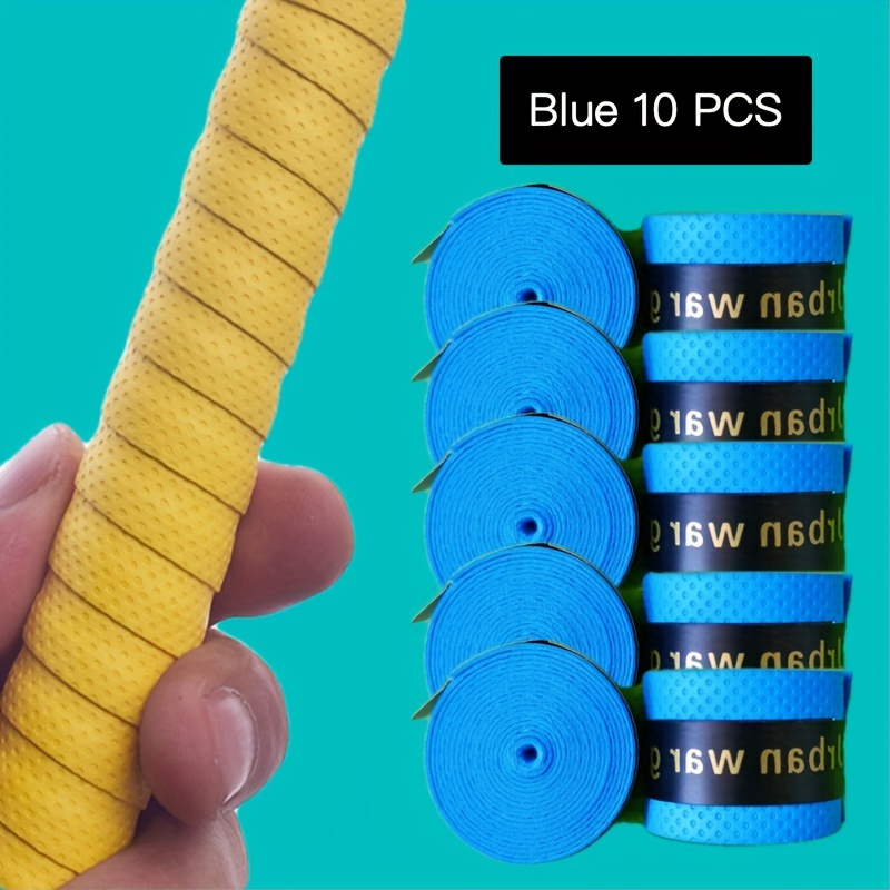 180cm Gradient Colorful Thickened Sport Fishing Rod Sweatband Anti-Slip  Sweat Tape Wraps Badminton Tennis Racket Grip Tape