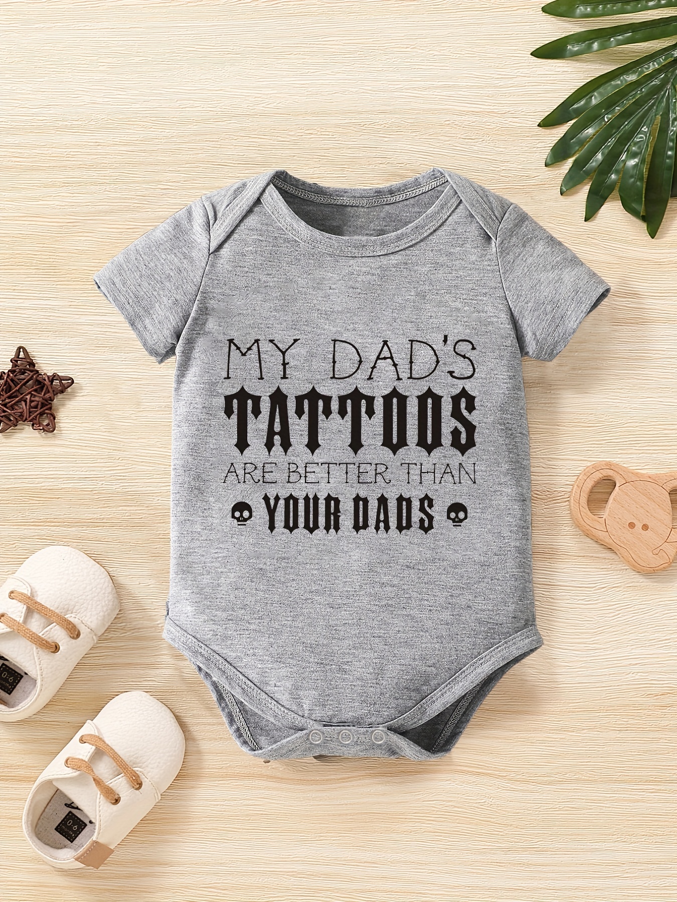 Baby onesie discount with tattoo sleeves