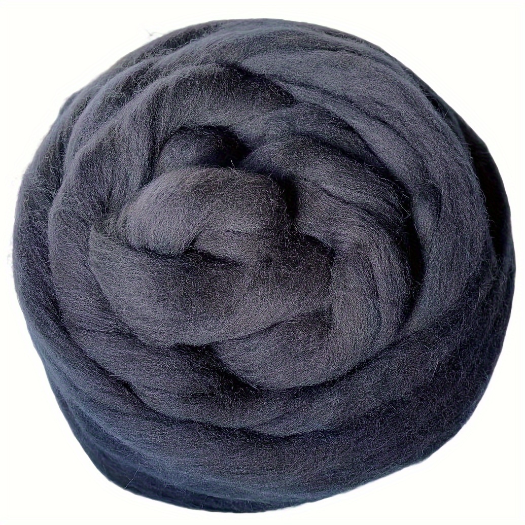 Fiber Roving Wool Top Wool Felting Supplies Pure Wool - Temu