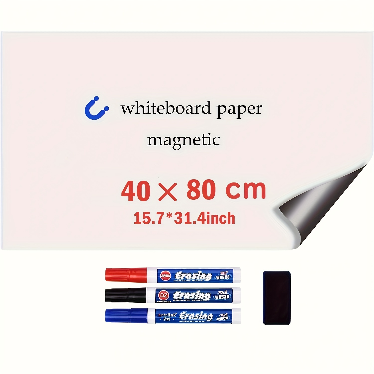 Magnetic Whiteboard Paper Self adhesive Dry Erase - Temu