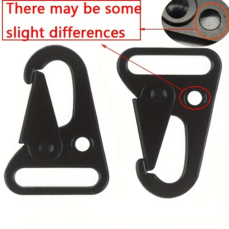 2pcs Enlarged Mouth Clips HK Hook, Heavy Duty Snap Hooks Sling Clips For  Outdoors Bag Backpack