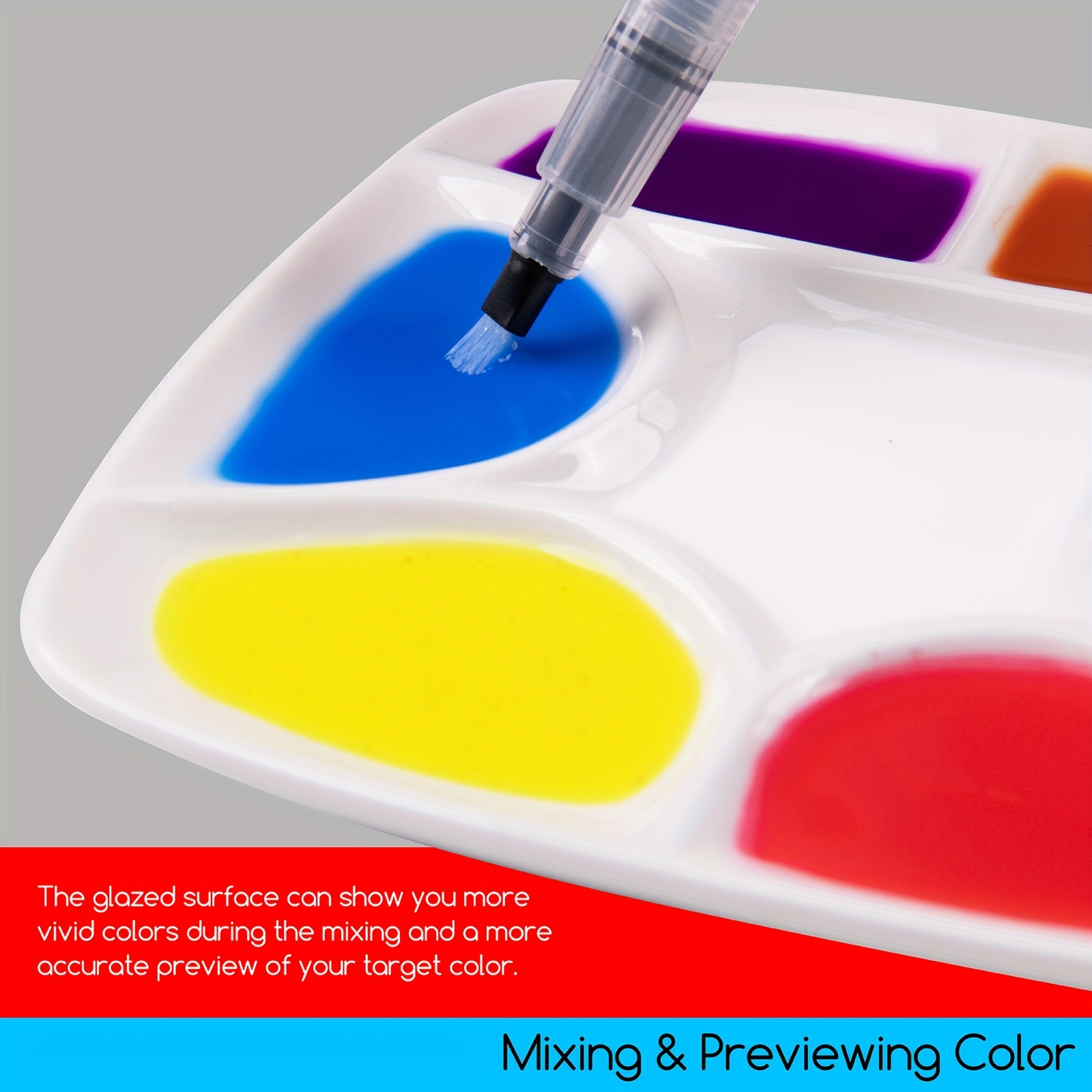 Ceramic Palette-paint Palette Watercolor Palette Gouache Palette