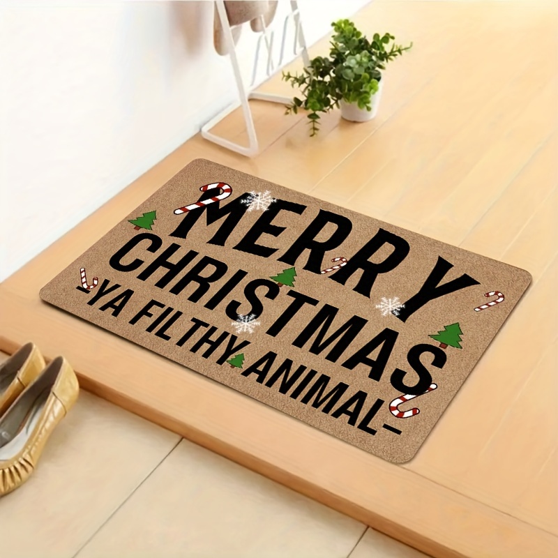 Retro Printed Door Mat Anti fouling Anti slip Waterproof Mat - Temu