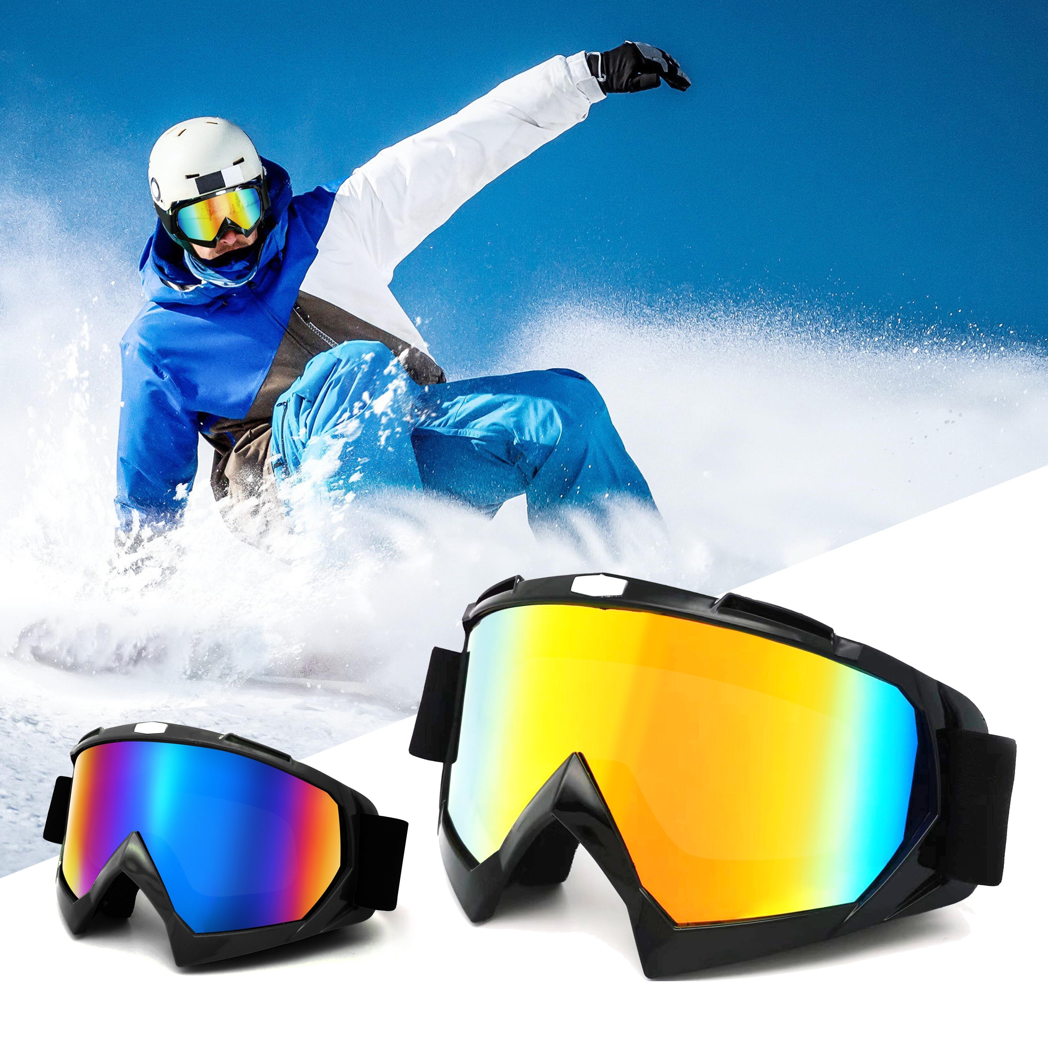 Gafas de esquí para nieve, snowboard, para hombre y mujer, esquí y