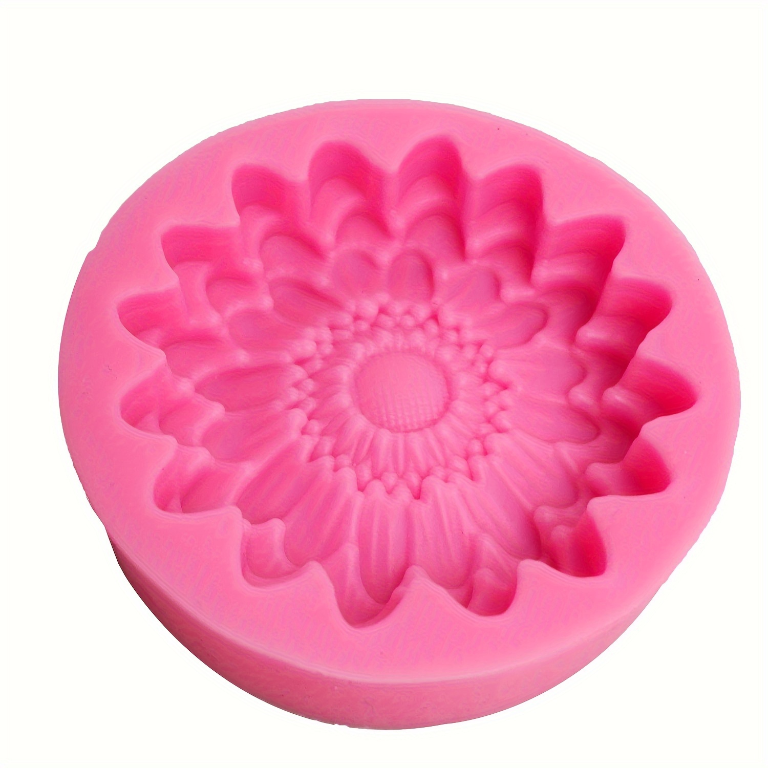 Silicone Chrysanthemum Flower Wreath Silicone Mold Clay - Temu