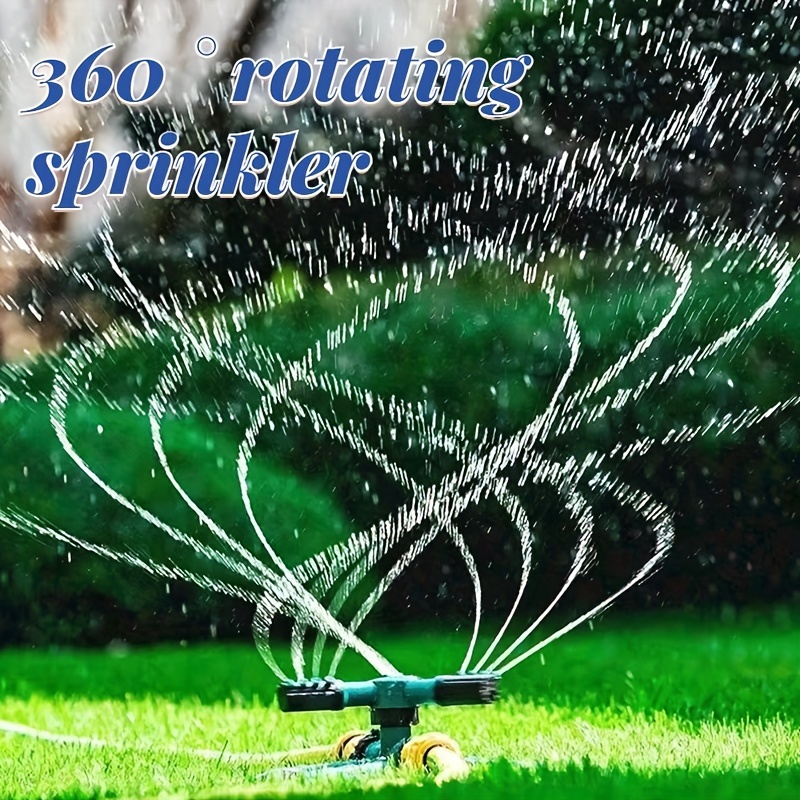 

1pc, Garden Sprinkler: 360° Rotating Watering System For Large Areas - Adjustable & Easy To Use, Drip Water Seepage Device, Balcony Succulent Sprinkler, Shower Blossom