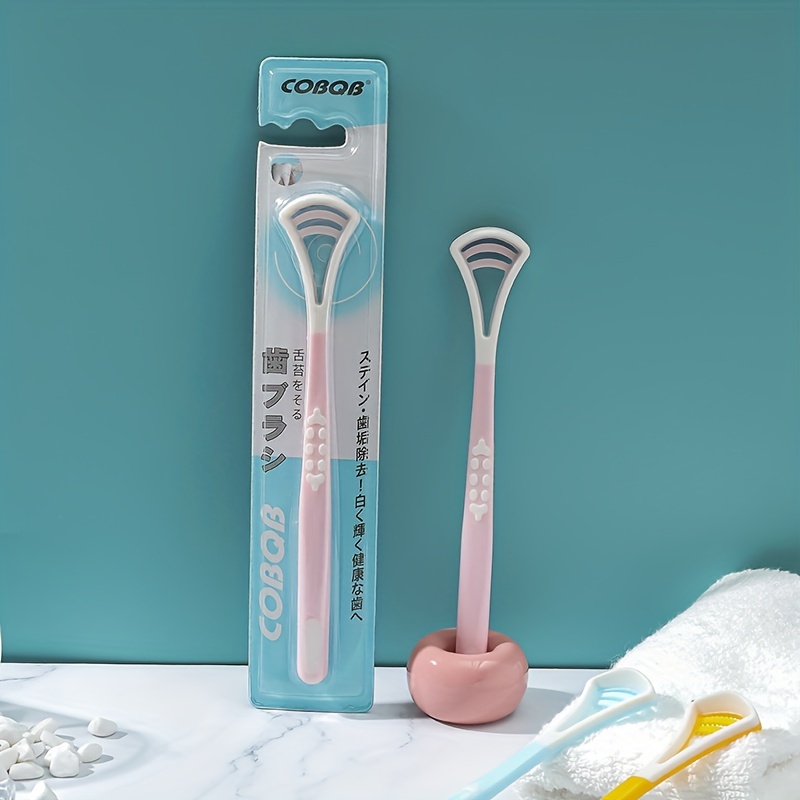 Reduce Bad Breath With Silicone Tongue Scraper - Oral Care Tool For Adults  - Temu