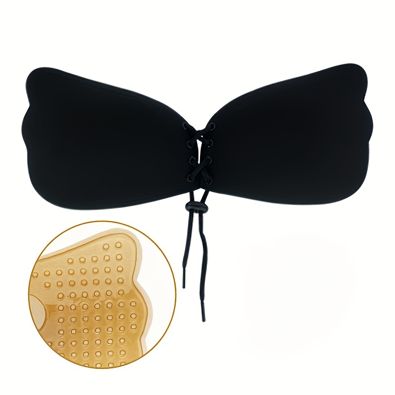 2Pairs Nomorthan Invisible Lifting Bra,Sticky Bra Push Up,Adhesive Backless  Strapless Bra (Black,Medium) : : Clothing, Shoes & Accessories
