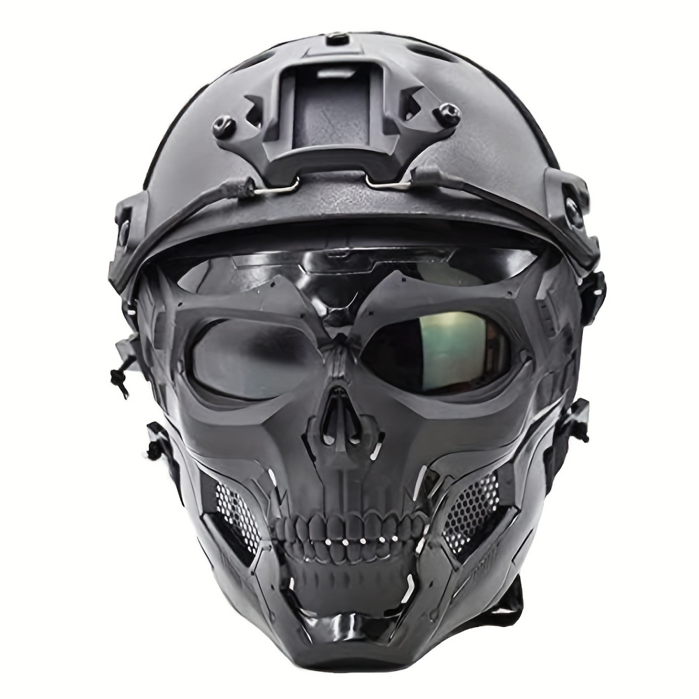 OneTigris face protection helmet PJ type helmet camouflage Military style -  Airsoft Shop Japan