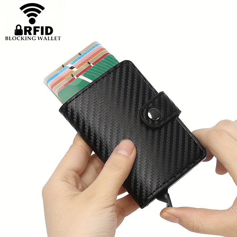 Men's Fashionable Simple Multifunctional Organ Card Holder Keychain Wallet  - Temu