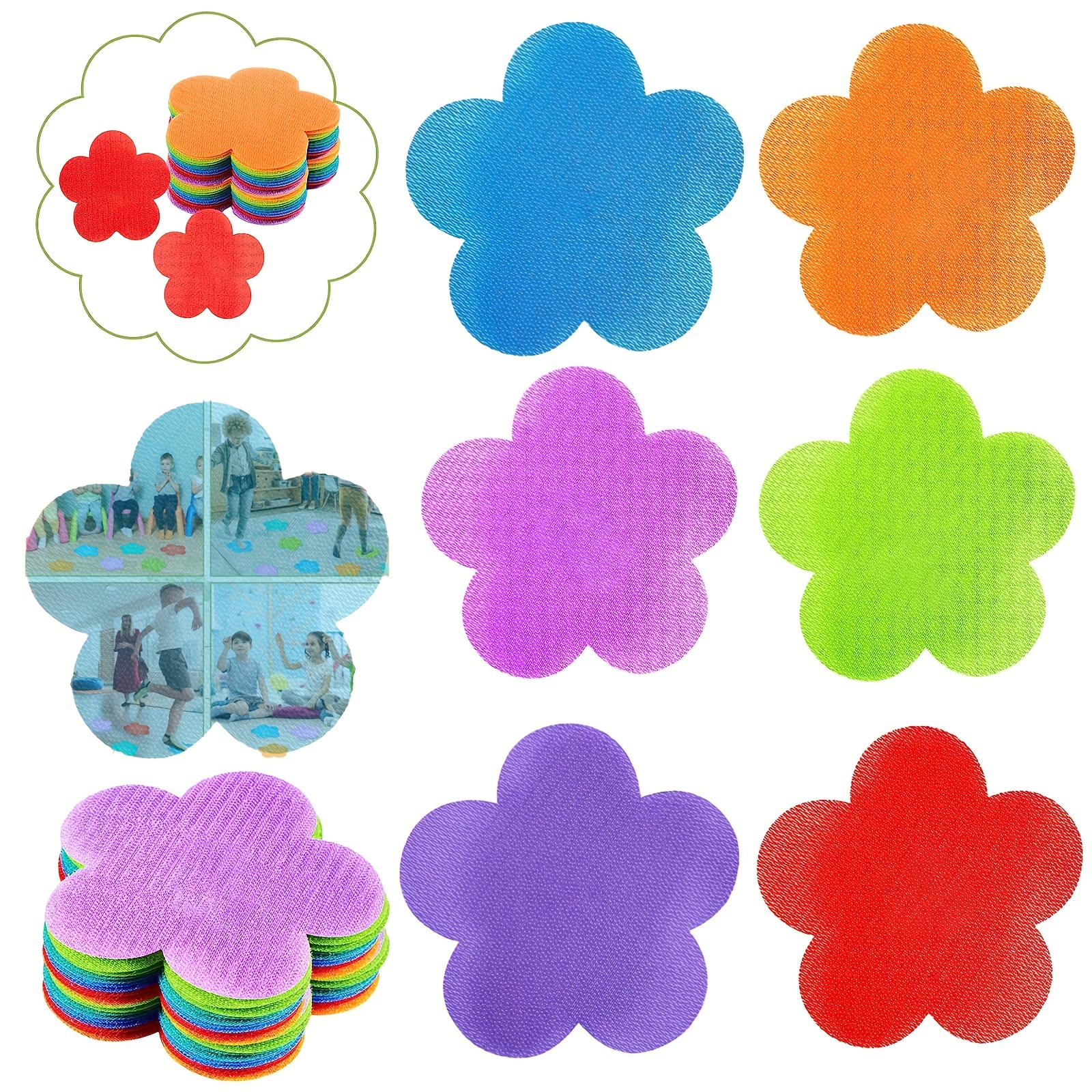 Carpet Markers Multi colored Floral Spots Markers For - Temu
