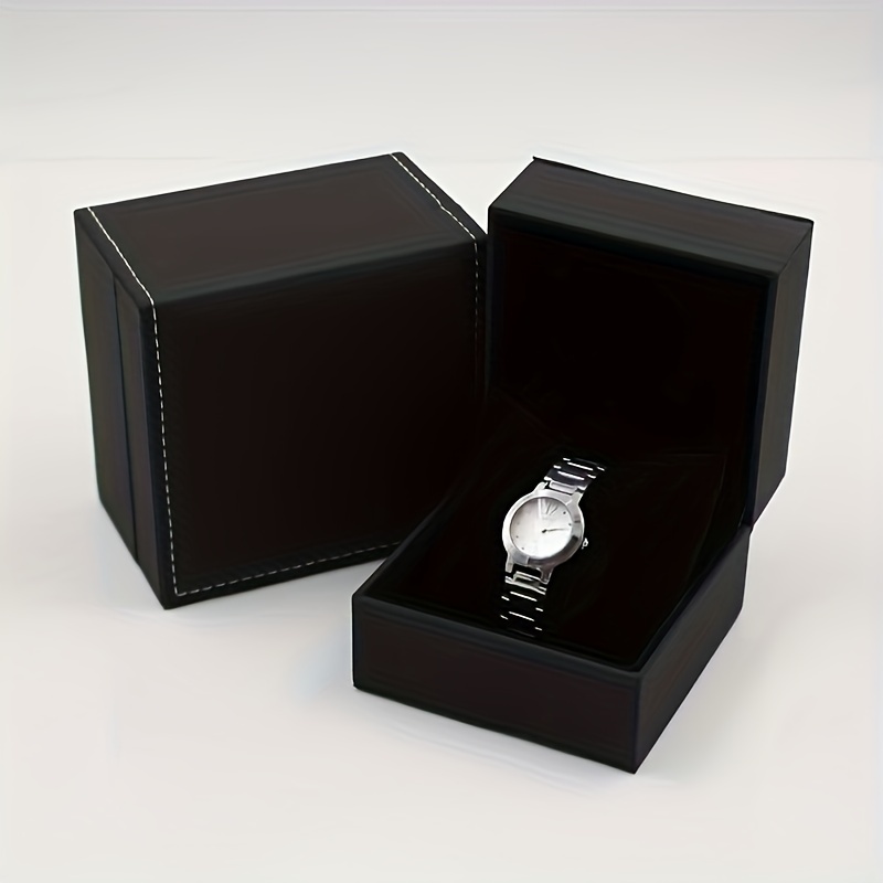 Caja Guardar Relojes 1 D gito Hombre Color Negro Temu Chile