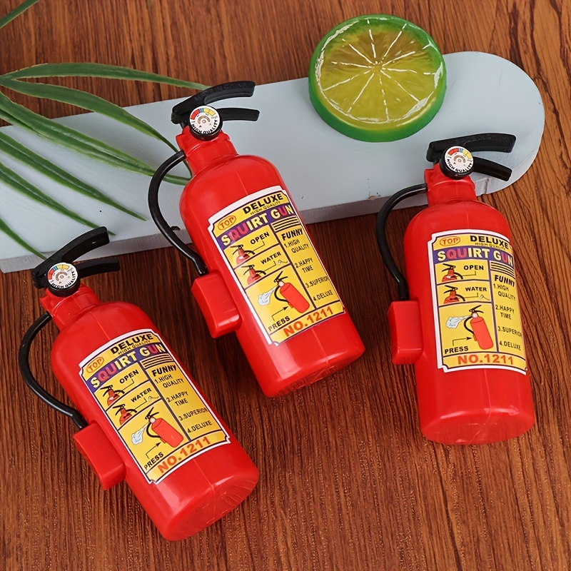 3 Stück Lustige Mini-Feuerlöscher-Spielzeuge Tricky Person Prank Toy Mini  Wasser