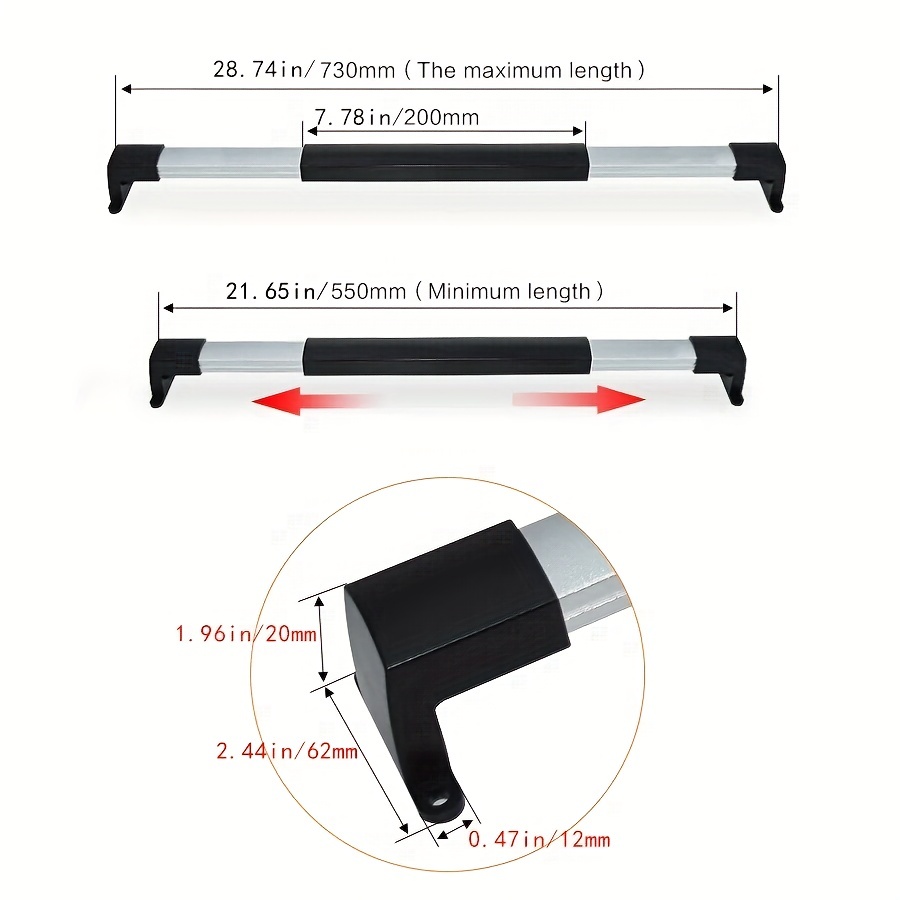 Manija De Manivela De Aluminio Universal Coche Carro Puerta