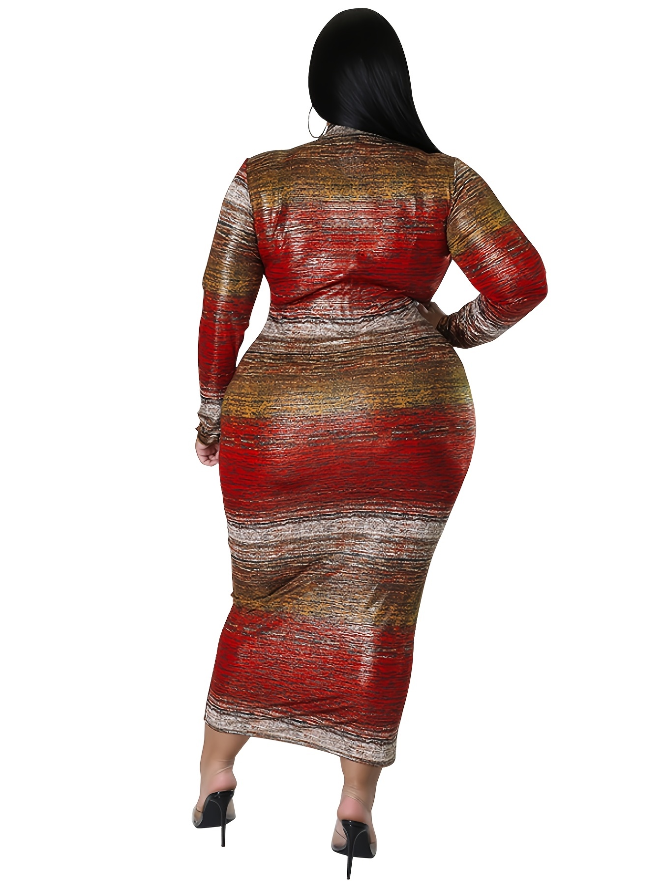 Round neck hot sale brocade bodycon dress