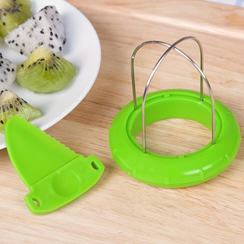 Stainless Steel Kiwi Peeler and Cutter - Compact 2-in-1 Design