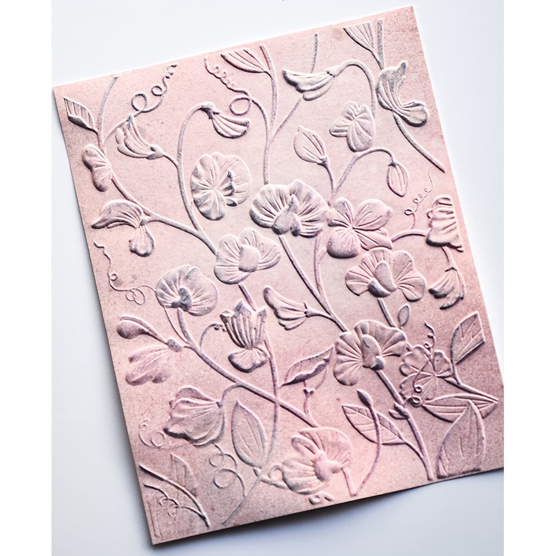 Sizzix - 3D Textured Impressions - Embossing Folders - Geometric Flowers