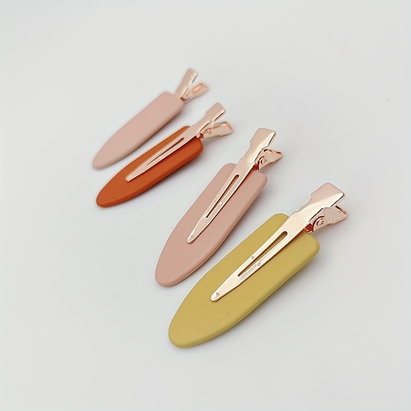 Simple Style Hair Clip Side Clip Duck Billed Clippings Clip - Temu