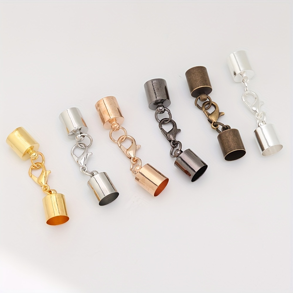 Ccb Plastic Cord Ends, Column End , For Jewelry Making Materials - Temu