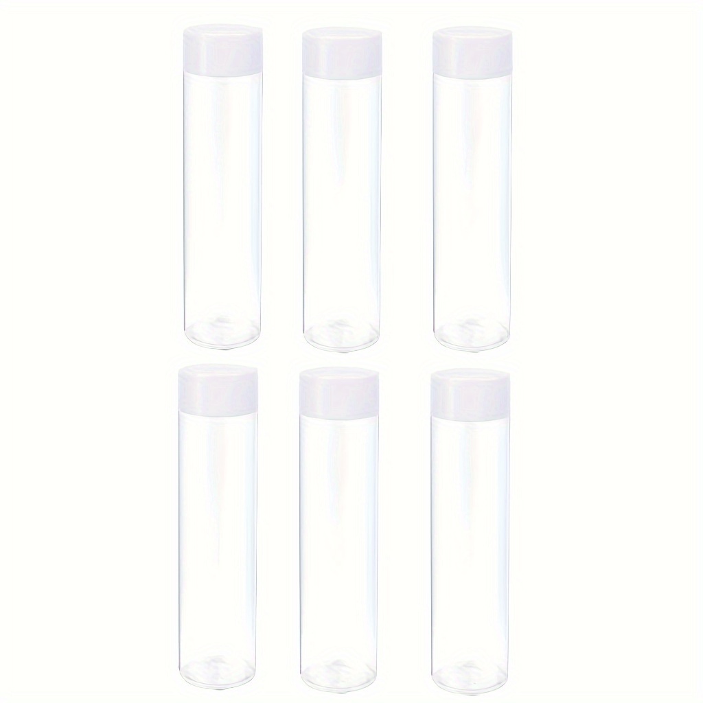 Clear Pet Plastic Water Bottles With Black Leak-proof Lids - Ideal