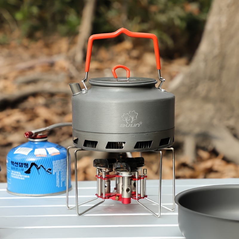  Camping Kettles for Boiling Water, Durable Outdoor Fast Heating  Camping Kettle with Power-Saving Design, Portable Outdoor Hiking Camping  Picnic Water Kettle Teapot Coffee Pot-Compact Quick-Heat : Sports & Outdoors
