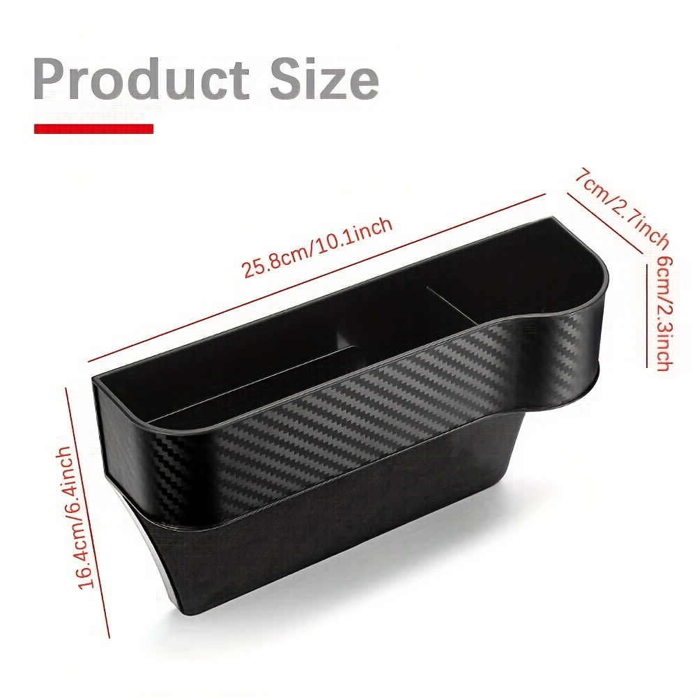 Car Storage Box Interior Decoration Seat Central Control Slot Cup Holder