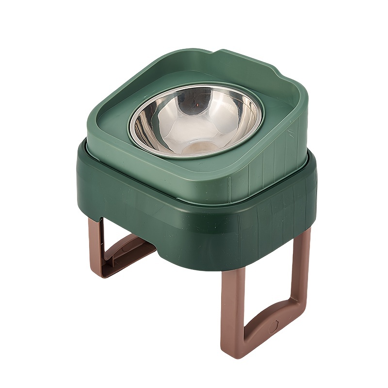 Toozey Elevated Dog Bowls for Small Dogs and Cats, 6 Adjustable Heights  Raised Dog Bowl, Elevated Dog Bowl Stand with 3 Stainless Steel Dog Food  and