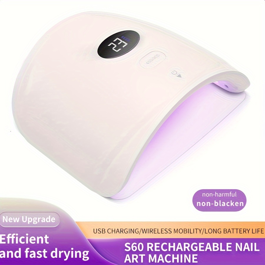 Lampada Per Unghie Portatile Gel UV/LED 36W Smart Nail Lamp - Temu Italy