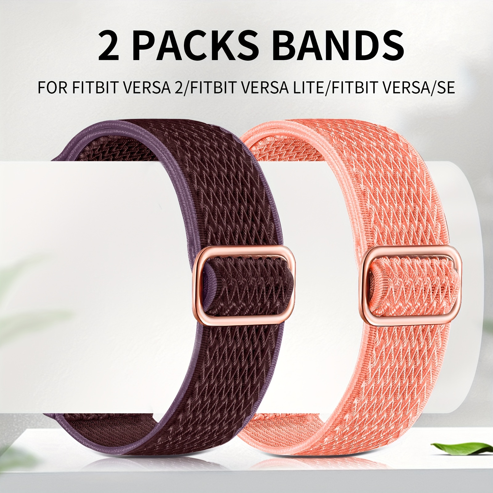 Bracelet sport Fitbit Versa - rose