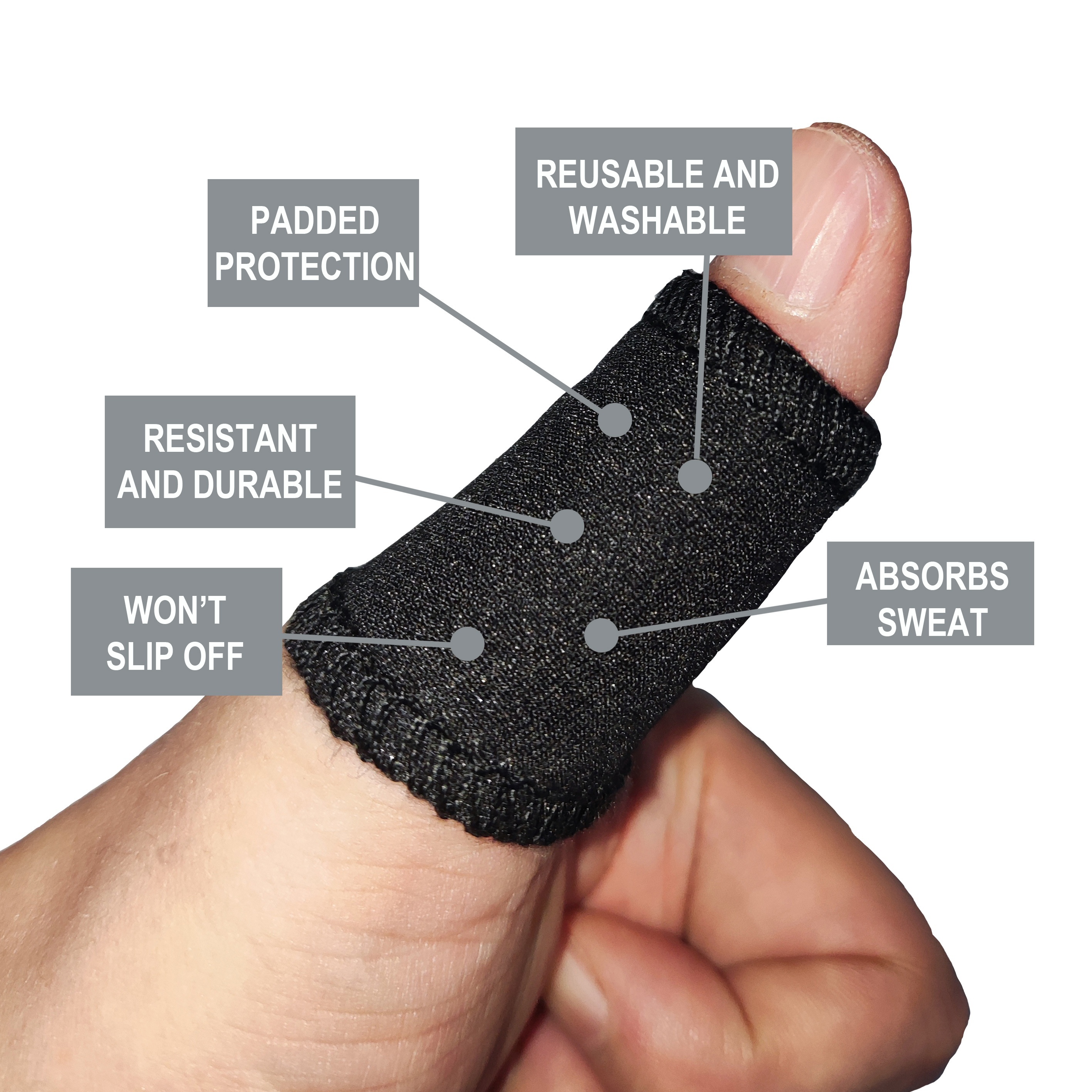 Thumb Sleeves Protector No More Tape Neoprene Finger - Temu