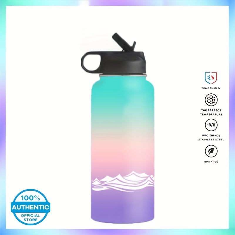 1pc Large Capacity Stainless Steel Water Bottle Household - Temu