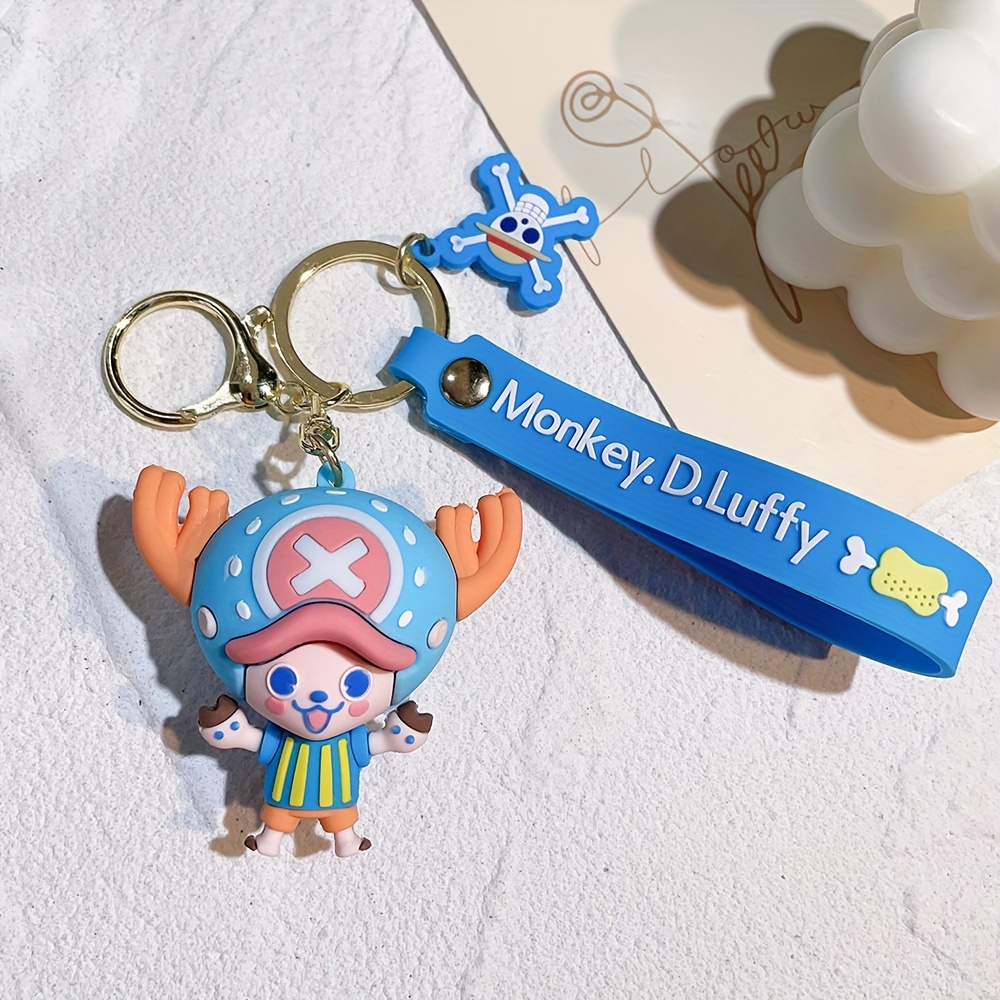 One Piece Keychains Anime Monkey D. Luffy Tony Chopper