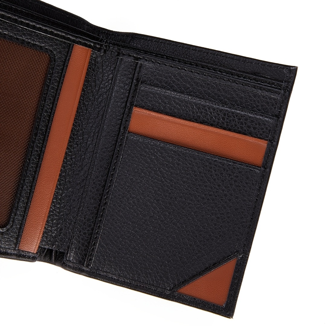 Duna Men's Leather Bifold Wallet
