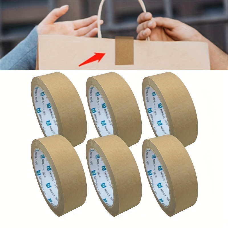 Emballage de ruban de papier Autocollant auto-adhésif solide Image