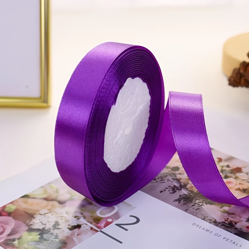 25 Yards Of Luxurious Polyester Stain Ribbon Perfect For Diy - Temu