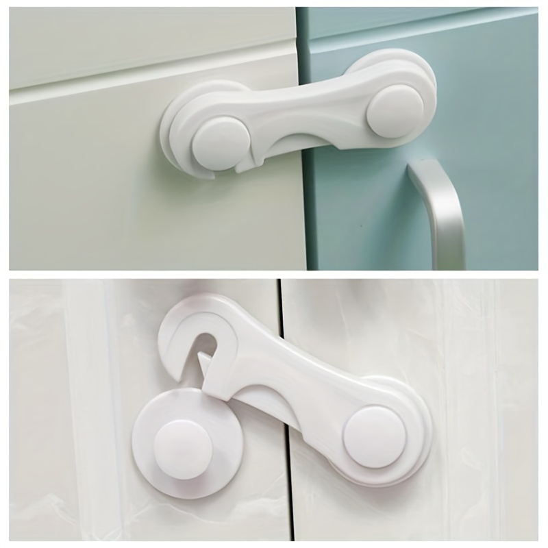 Refrigerator Lock For Child, Safety Lock, Baby Infant Anti Clamp Hand  Cabinet Door Lock